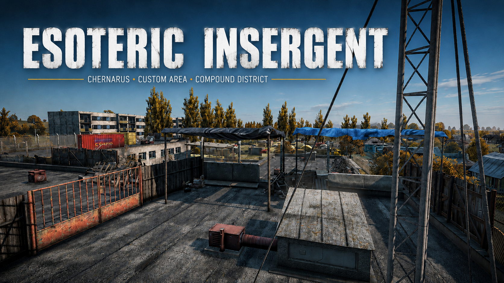ESOTERIC INSERGENT DAYZ custom mapped area screenshot 8